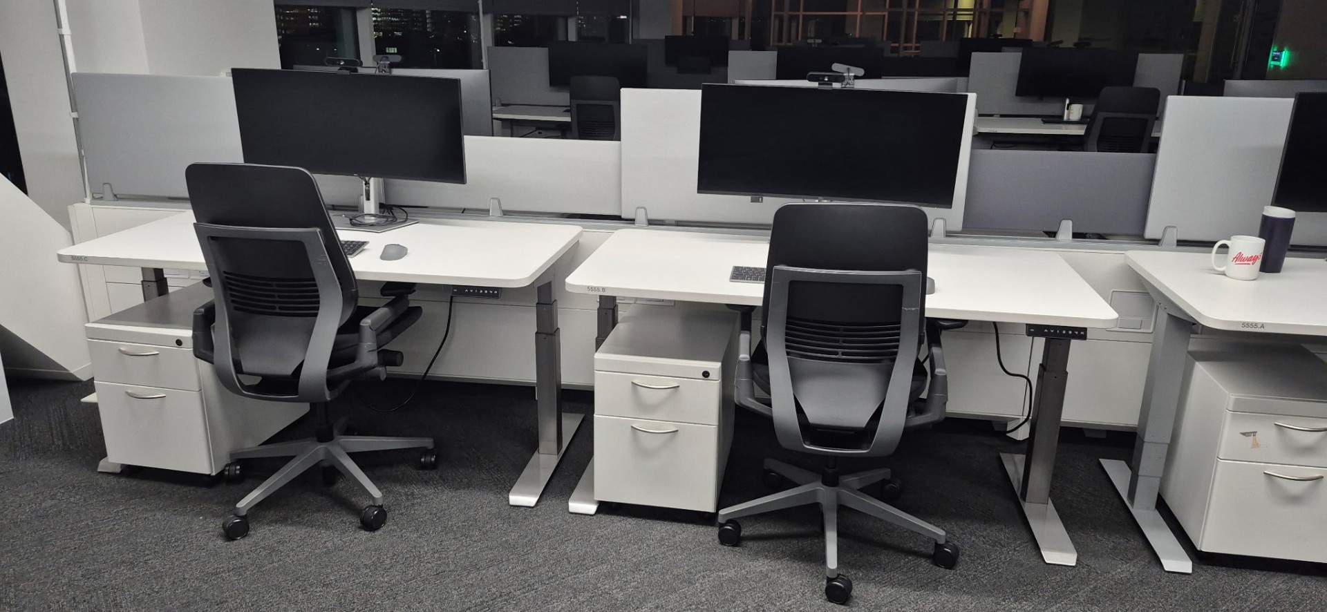 Office Furniture Installation — commercial project by South Bay Works Force in the Bay Area