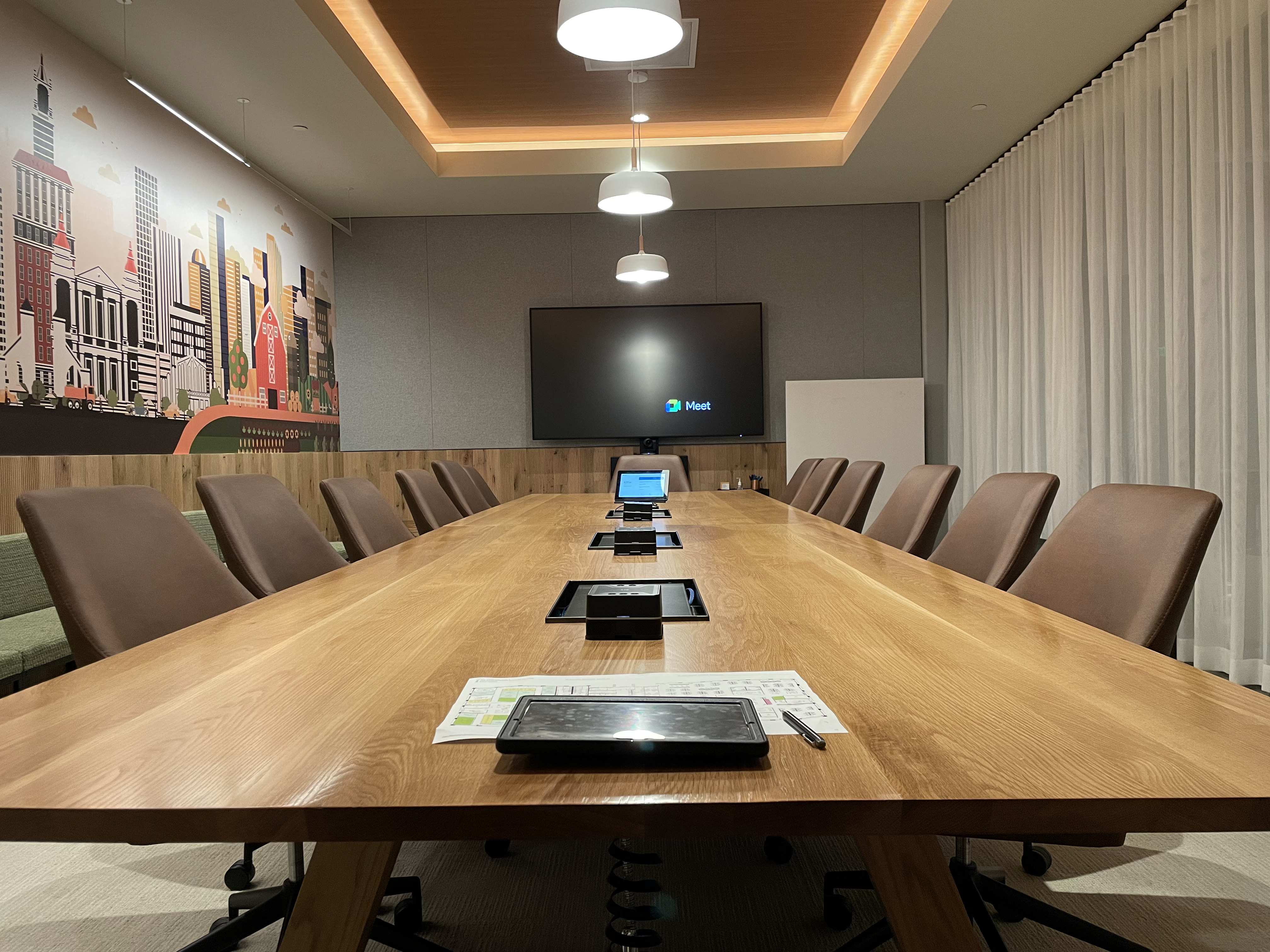 Conference Room Setup — commercial project by South Bay Works Force in the Bay Area