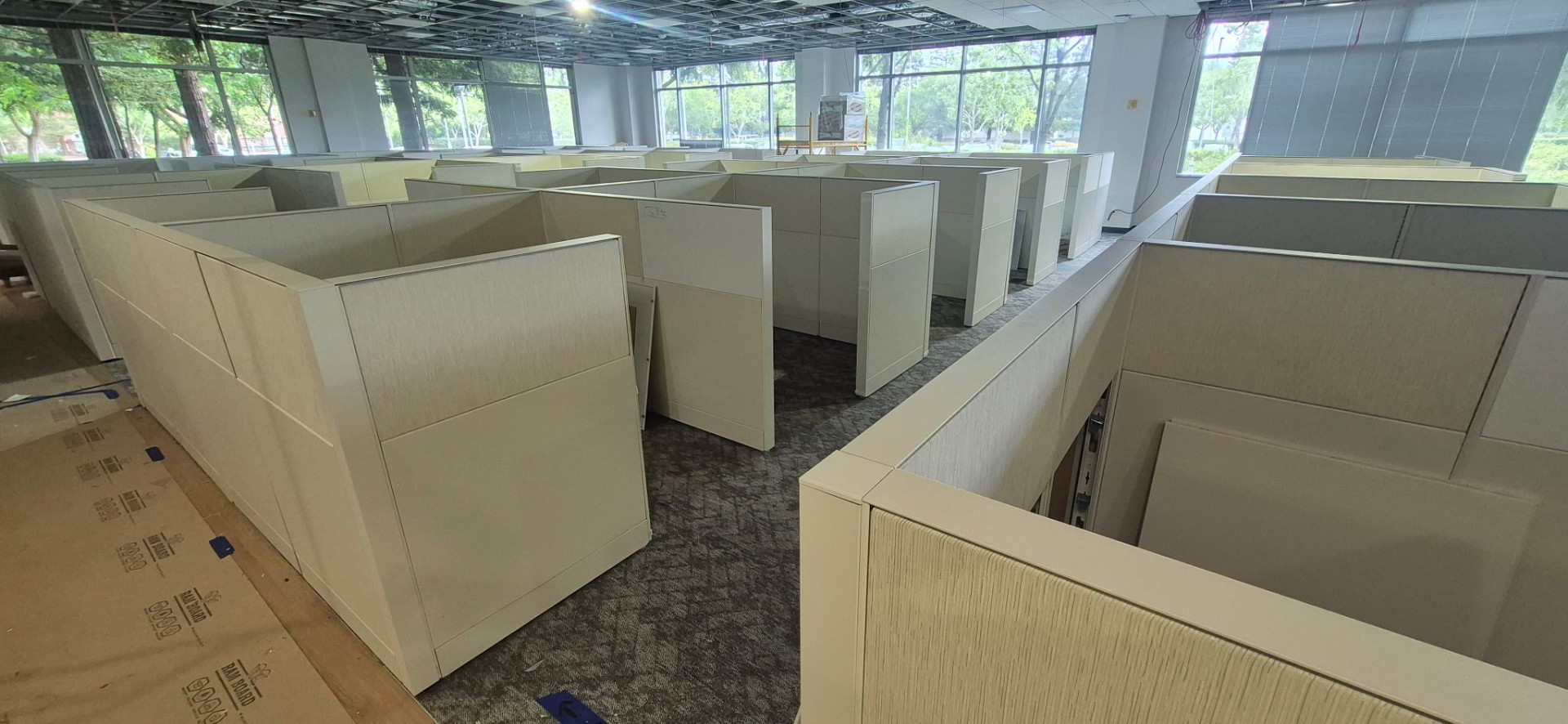 Office Furniture Installation — commercial project by South Bay Works Force in the Bay Area