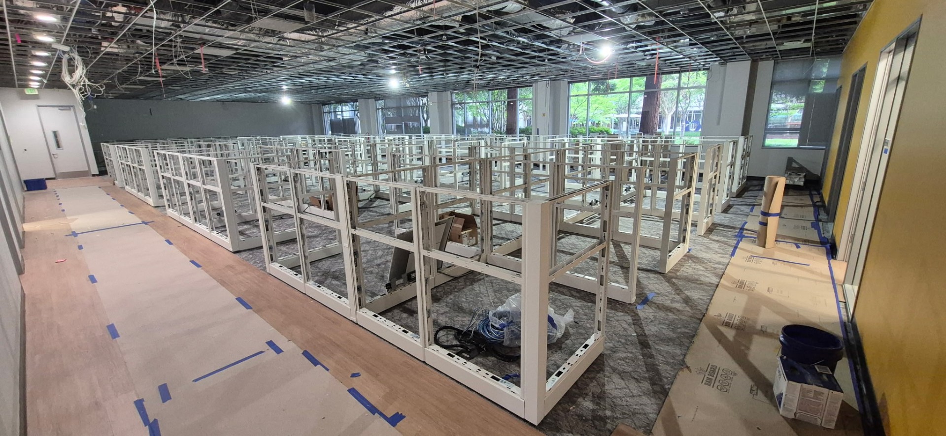 Warehouse Setup — commercial project by South Bay Works Force in the Bay Area