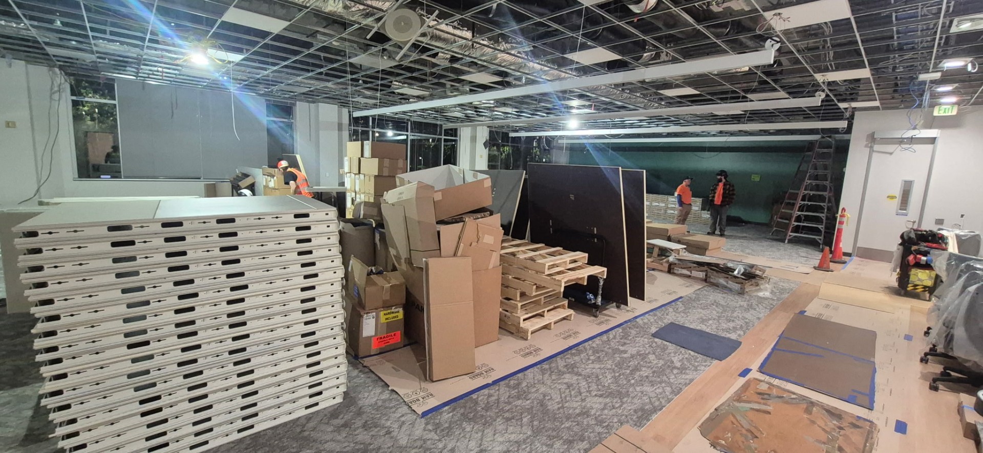 Corporate Relocation — commercial project by South Bay Works Force in the Bay Area