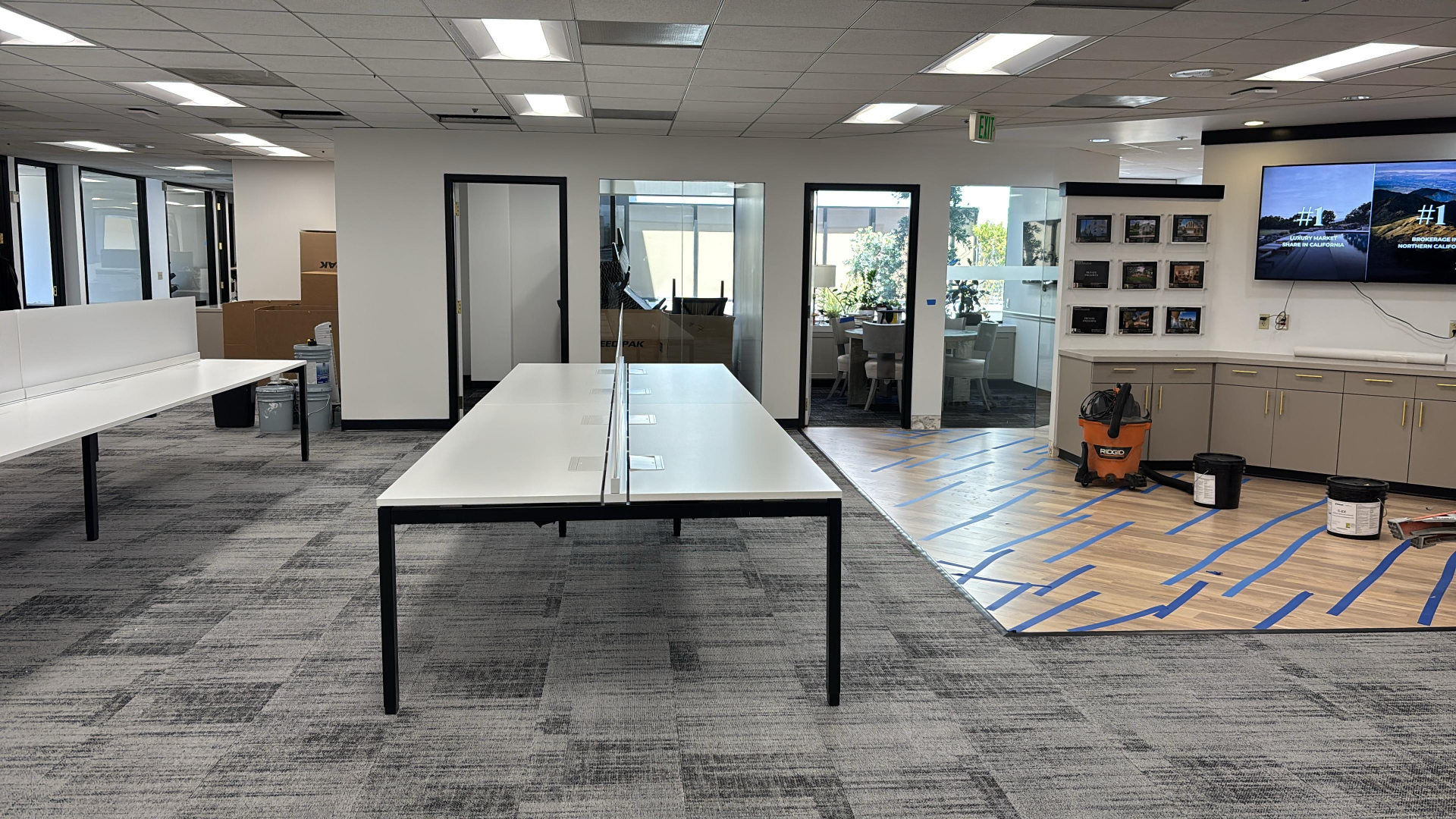 Space Redesign — commercial project by South Bay Works Force in the Bay Area